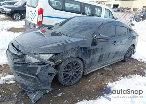 2020 Honda Civic Lx из США, поврежденный, VIN 2HGFC2F64LH540431